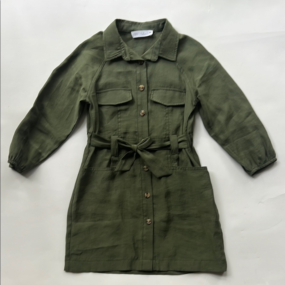 Zara Kids Belted Dress